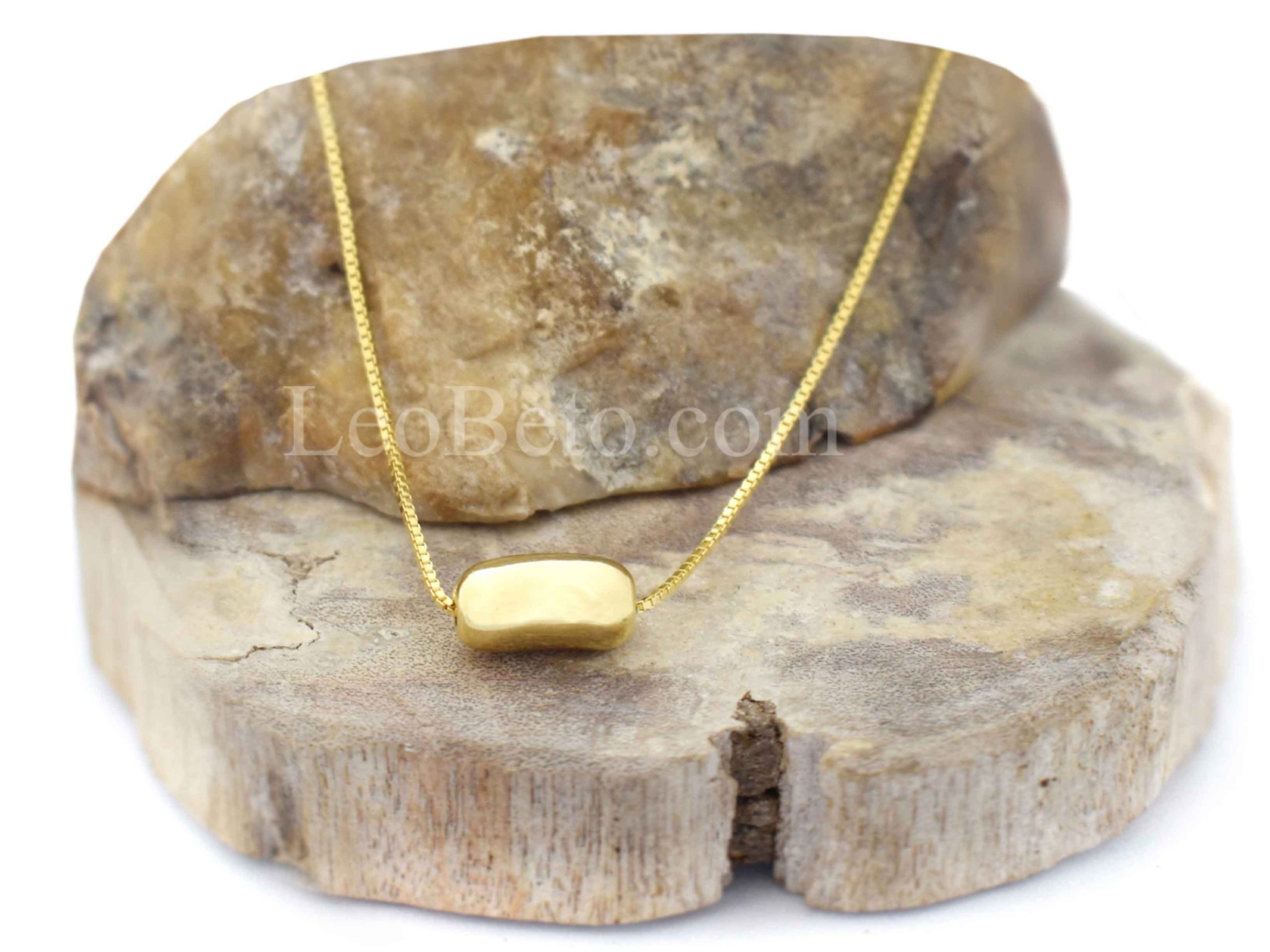 Bean Pendant Necklace - Image 4