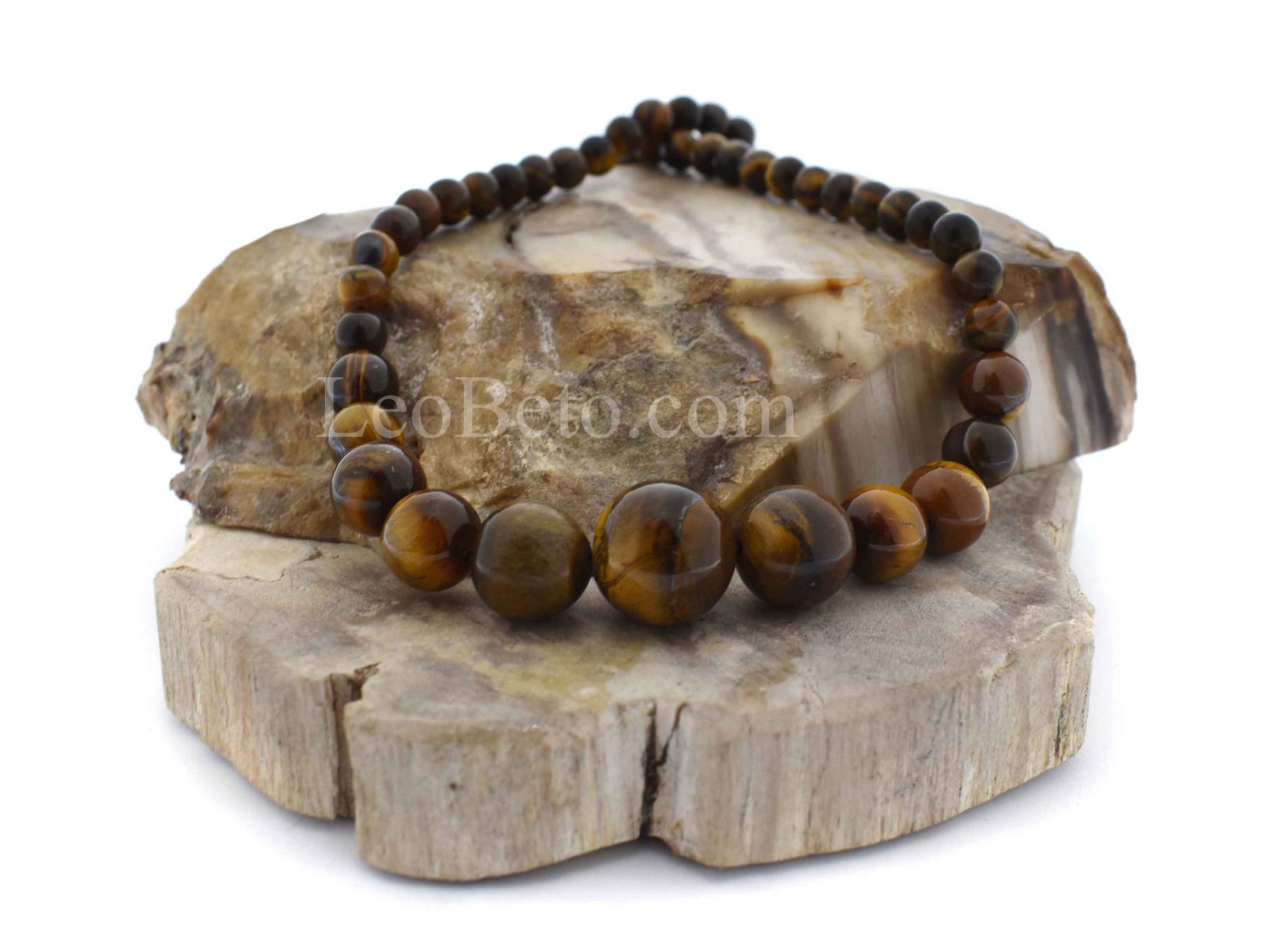 Tiger's Eye Stone Beads Necklace - Image 4