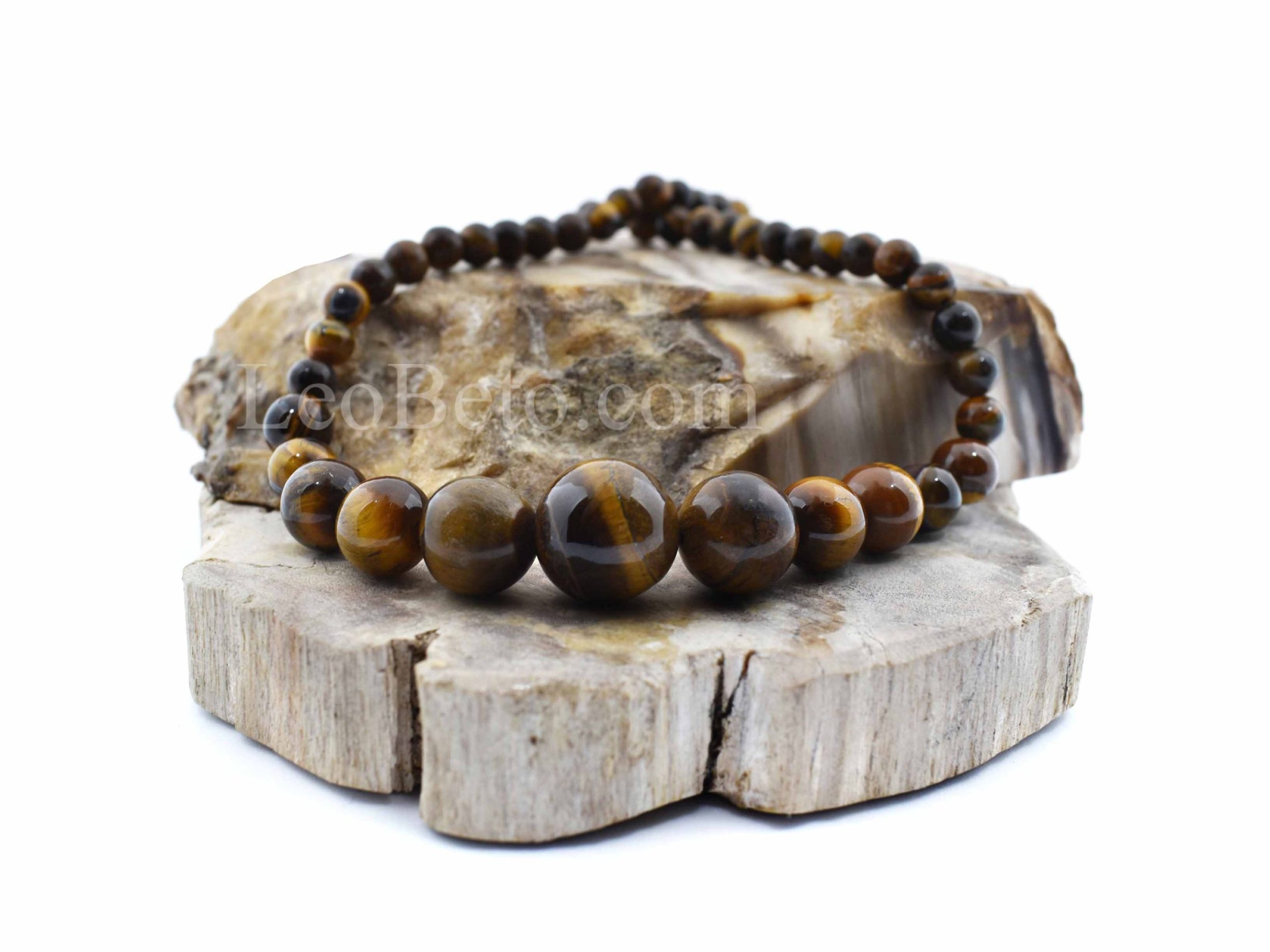 Tiger's Eye Stone Beads Necklace - Image 2