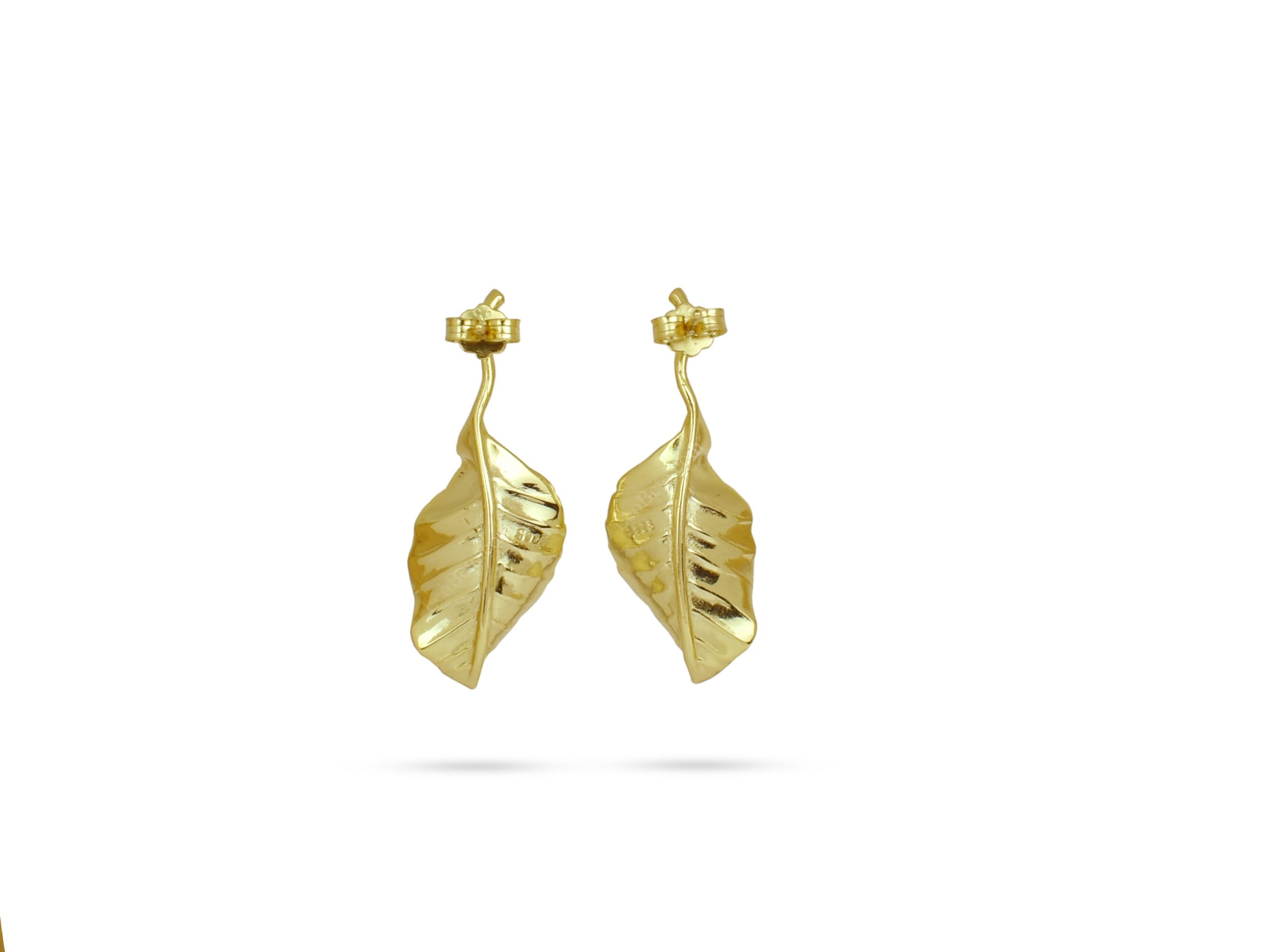 Autumn Leaf Drop Earrings - Image 3