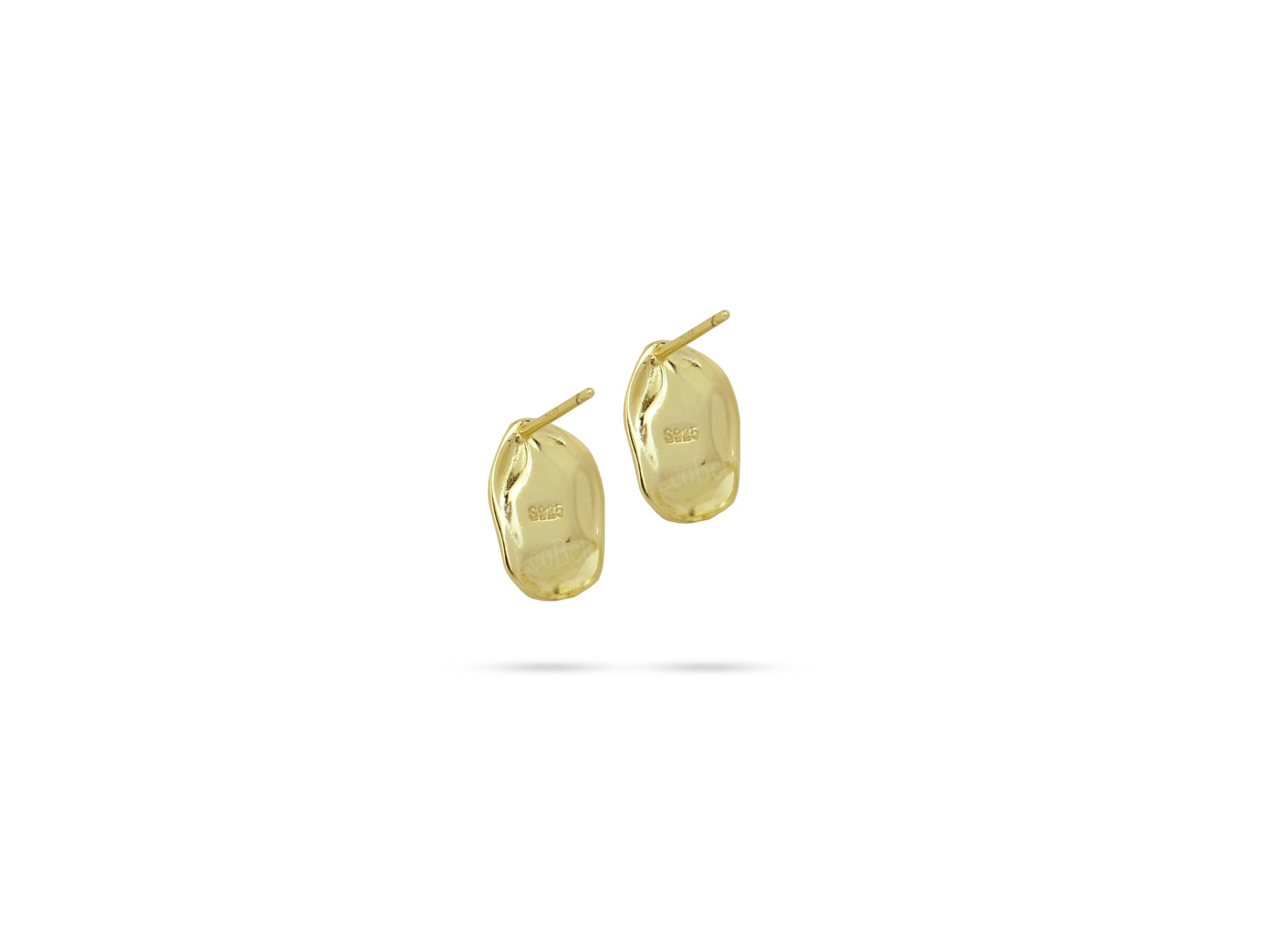 Irregular Drop Stud Earrings - Image 3