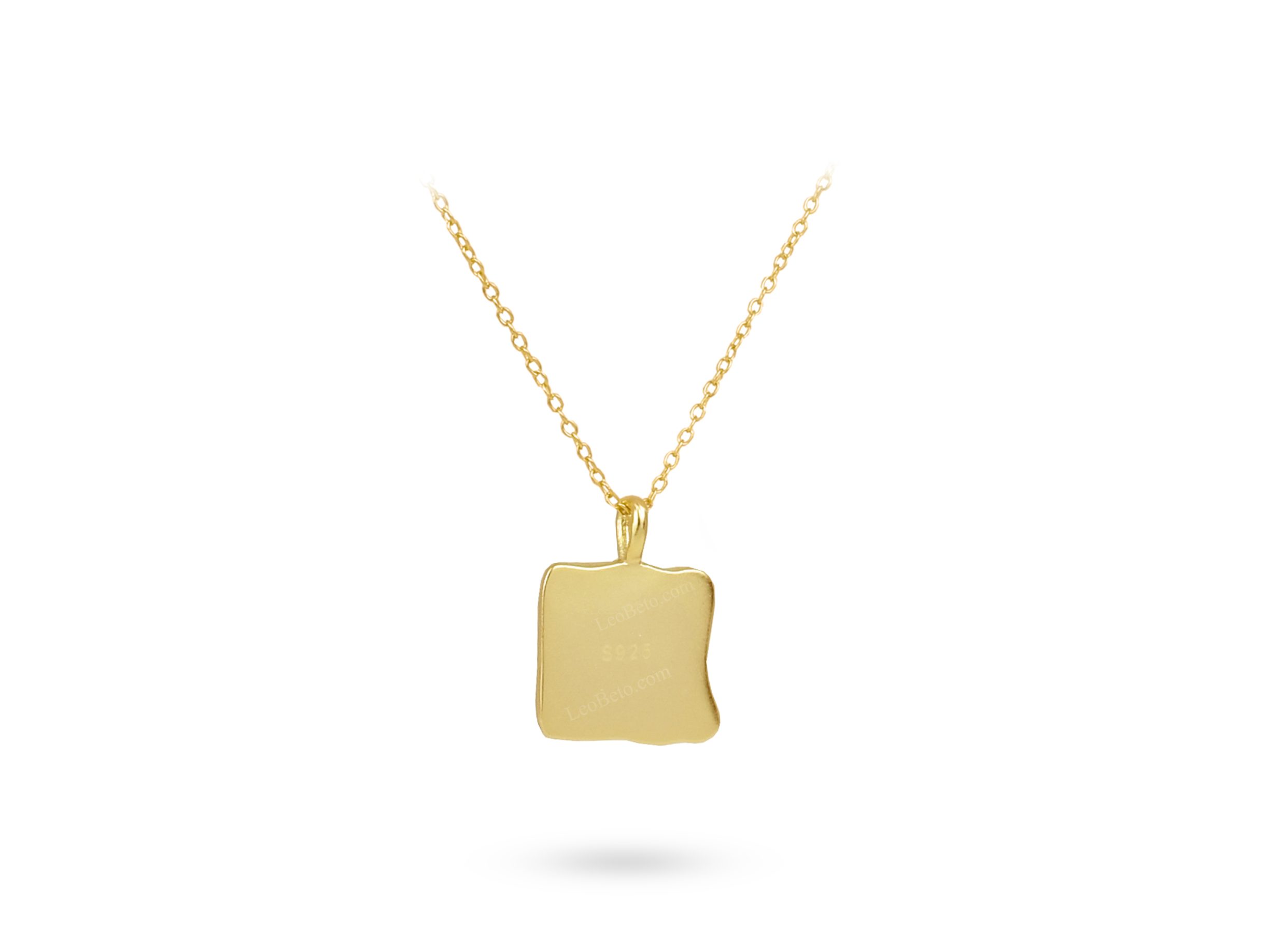 Irregular Square Necklace - Image 2