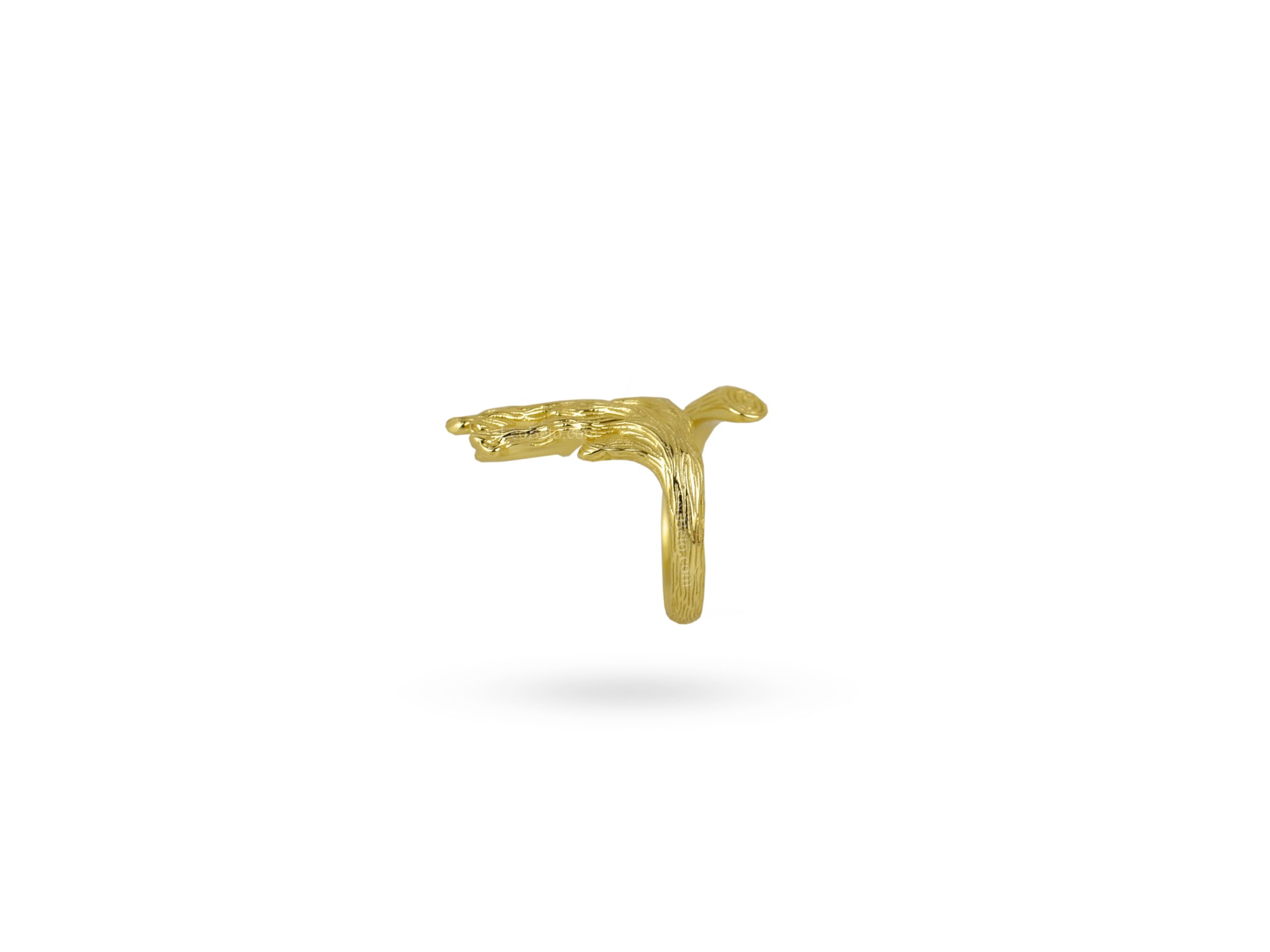 Statement Tree Branch Ring - Image 2